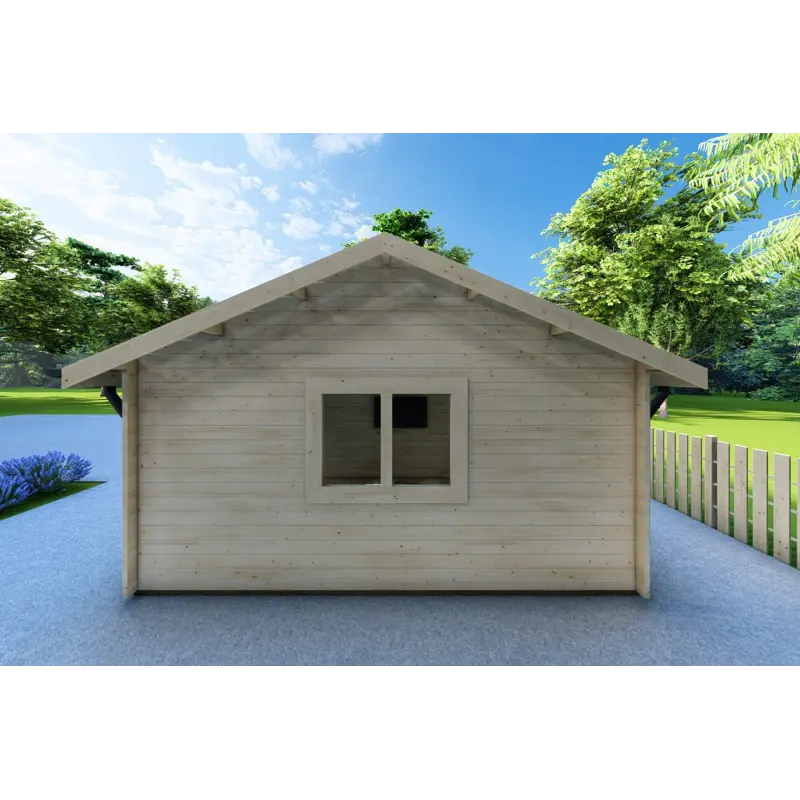 Bureau-Studio de jardin NOEMI 10x6 44mm, côté droit