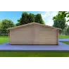 Chalet en bois GIADA 10x7.2, 44mm, côté gauche