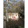 Maison en bois de jardin AZZURRA 5x3 44 mm, vue frontale – modèle réalisé