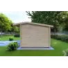 Maison en bois de jardin AZZURRA 5x3 44 mm, côté droit