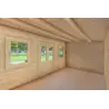 Maison en bois de jardin AZZURRA 5x3 44 mm, intérieur