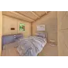 Abri de jardin IRMA 5x6 44mm, intérieur chambre principale