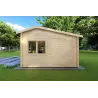 Abris de jardin en bois CAMILLA 5.5x4.2 44mm, côté droit