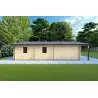Maison en bois ALMA 6x11, 44/100/44 mm, côté droit