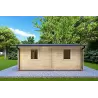 Maison isolée IRMA 5x6, 44/100/44 mm, côté droit