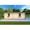 Maison en bois DALIA 5x7, 44/100/44 mm, côté gauche