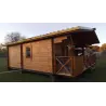 Maison isolée ELBA 6x6, 44/100/44 mm, côté gauche – modèle réalisé