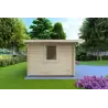 Abri de jardin CHIARA 4x3, 44mm, côté gauche
