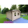 Abri de jardin ANNA 4x4, 44mm, côté gauche