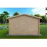 Abris de jardin en bois ANITA 5x4, 44mm, vue arrière