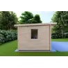 Abris de jardin en bois ILARIA 4x3, 44mm, côté gauche