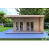 Bureau-Studio de jardin FLAMINIA 6x6, 44mm, côté droit