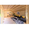 Maison en bois de jardin JESSICA 5x4, 44mm, intérieur