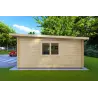 Abris de jardin en bois ELISA 5x5, 44mm, côté droit