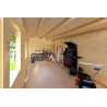 Maison en bois de jardin AZZURRA 6x3, 44mm, intérieur