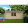 Abris de jardin en bois ANNA 4x5, 44mm, côté droit