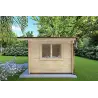 Remise en bois LELLA 5x3, 44mm, côté droit