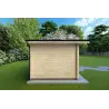Abris de jardin en bois LELLA 5x4, 44mm, côté gauche
