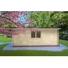 Maison en bois de jardin LELLA 5x6, 44mm, côté droit