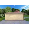 Maison en bois de jardin LELLA 5x6, 44mm, côté gauche