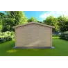 Maison en bois de jardin ARIZONA 4x3, 44mm, vue arrière