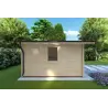Abris de jardin en bois ARIZONA 5x4, 44mm, côté gauche