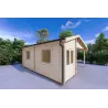 Pergola bois 29.33 m², 44mm, côté gauche