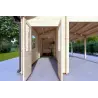 Pergola bois 29.33 m², 44mm, intérieur