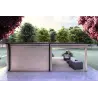 Maison en bois de jardin ERICA 7x4, 44mm, vue arrière