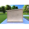 Abris de jardin en bois AFRODITE 6.5x3.5, 44mm, côté gauche