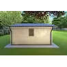Abris de jardin en bois MATILDE 5x6, 44mm, côté gauche
