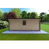 Maison en bois de jardin MATILDE 6x4, 44mm, côté gauche