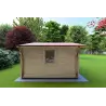 Abris de jardin en bois EMILY 5x4, 44mm, côté gauche