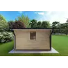 Maison en bois de jardin EMILY 6x4, 44mm, côté gauche