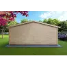 Abris de jardin en bois EMILY 6x3, 44mm, vue arrière