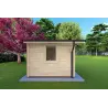 Abris de jardin en bois EMILY 6x3, 44mm, côté gauche
