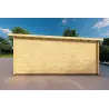 Garage en bois avec débarras indépendant 6x5.4, 44mm, côté gauche