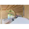 Abri de jardin VIVIENNE 5x3.5, 44mm, intérieur