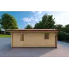 Garage en bois 3x6, 40mm, côté droit