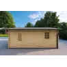 Garage en bois 5x4, 40mm, côté droit