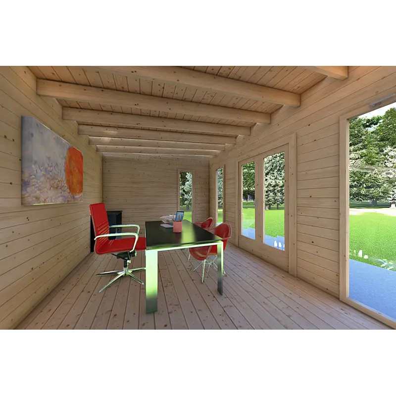 Abri de jardin MICHELLE 5x3, 40mm, intérieur