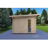Abri de jardin MICHELLE 5x3, 40mm, côté gauche