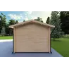 Abri de jardin ALEXIA 4.5x3, 40mm, côté droit