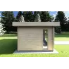 Abri de jardin JENNIFER 4.5x3, 40mm, côté gauche