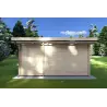 Abri de jardin JENNIFER 4.5x3, 40mm, vue arrière