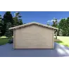 Maison en bois de jardin ARIANNA 4x5, 40mm, vue arrière