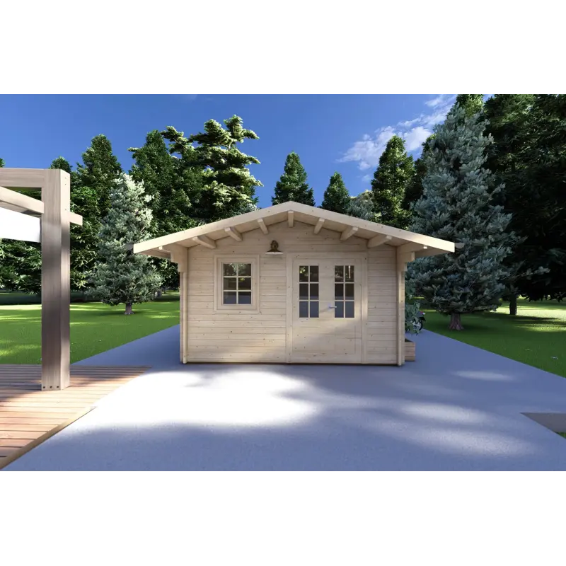 Maison en bois de jardin ARIANNA 4x5, 40mm,