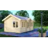 Abri de jardin MARISSA 5.5x4, 68mm, côté gauche