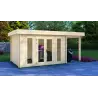 Abri de jardin GWEN 5x3, 44mm, côté gauche