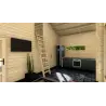 Chalet bois SAMANTHA 6x8, 68mm, intérieur
